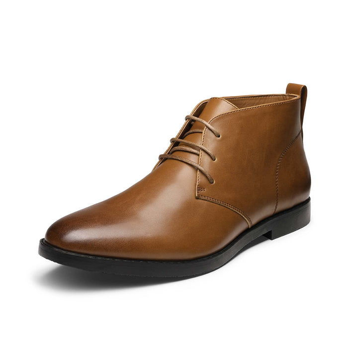 Bruno Marc Herren Chukka Stiefel Desert Boots Suede Leder Schnürstiefel Stiefeletten 42 EU Braun Gel