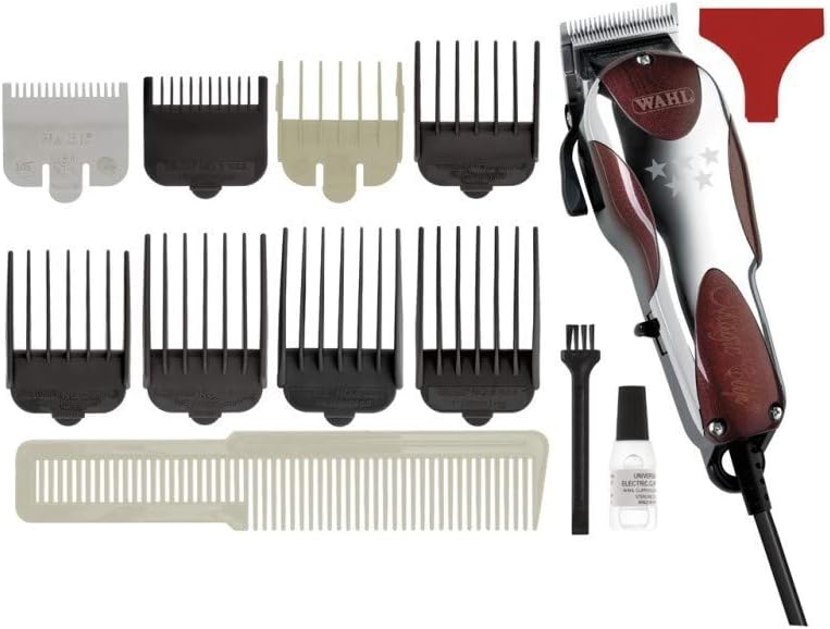 Wahl Haarschneidemaschine Magic Clip 5-Sterne, rot Cord, Cord