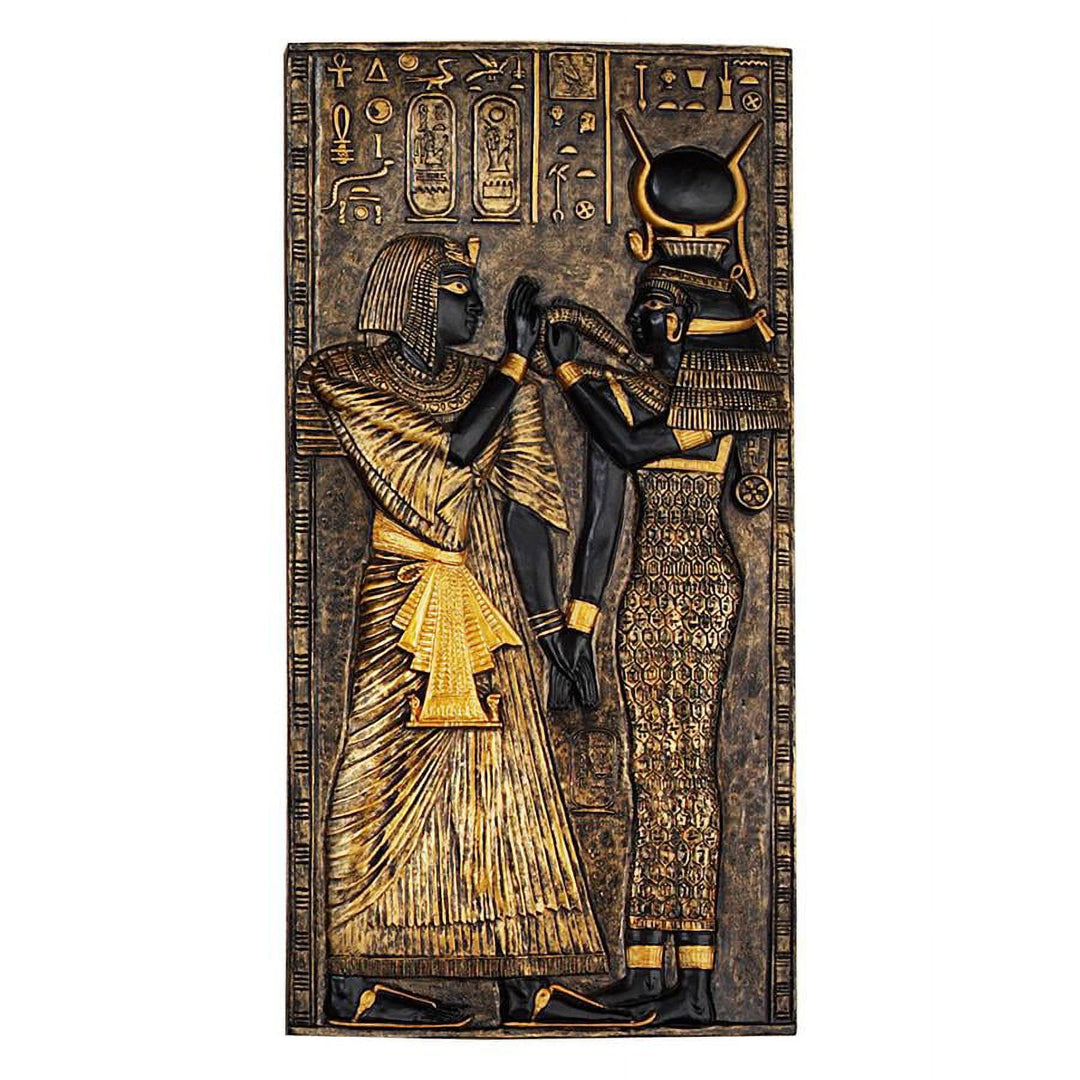 Design Toscano Ägyptische Tempelstele-Wandschild: Isis, Isis