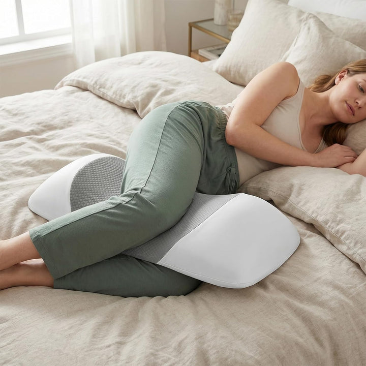 Ergonomisches Lendenkissen für Bett &amp; Sofa – Orthopädisches Lordosekissen zur Entlastung der Lendenw