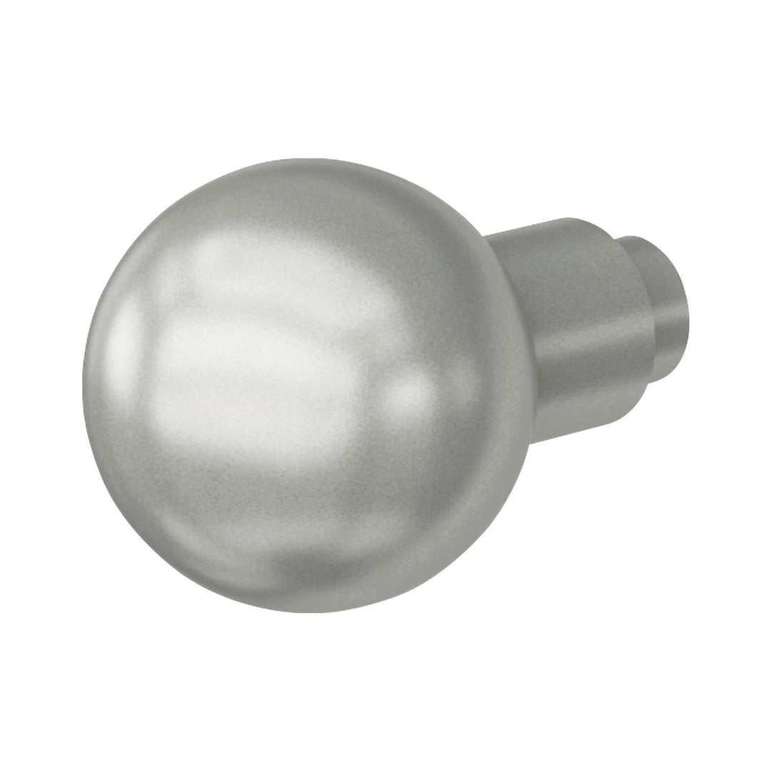 MARCHESI Drückerlochteil Kugelform - Türgriff rund für 8mm Vierkant - Türknauf mit 18mm Ansatz, Edel