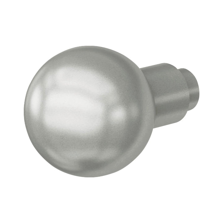 MARCHESI Drückerlochteil Kugelform - Türgriff rund für 8mm Vierkant - Türknauf mit 18mm Ansatz, Edel