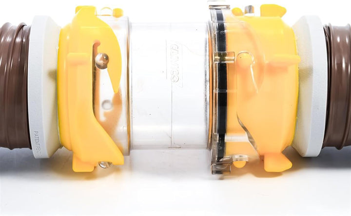 Camco 39562 transparenter Abwasserschlauch 8,9 cm Adapter Zoll 3.5 - Inch, 3.5 - Inch