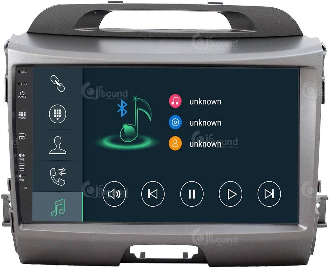 Personalisiertes Autoradio für Kia Sportage mit Kamera und Infinity-Verstärker als Standard Android