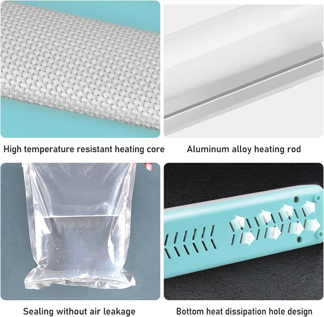 Heisssiegelgerät Folienschweissgerät 300mm, Folienschweissgerät, Impulse Heat Bag Sealer, Versiegelu