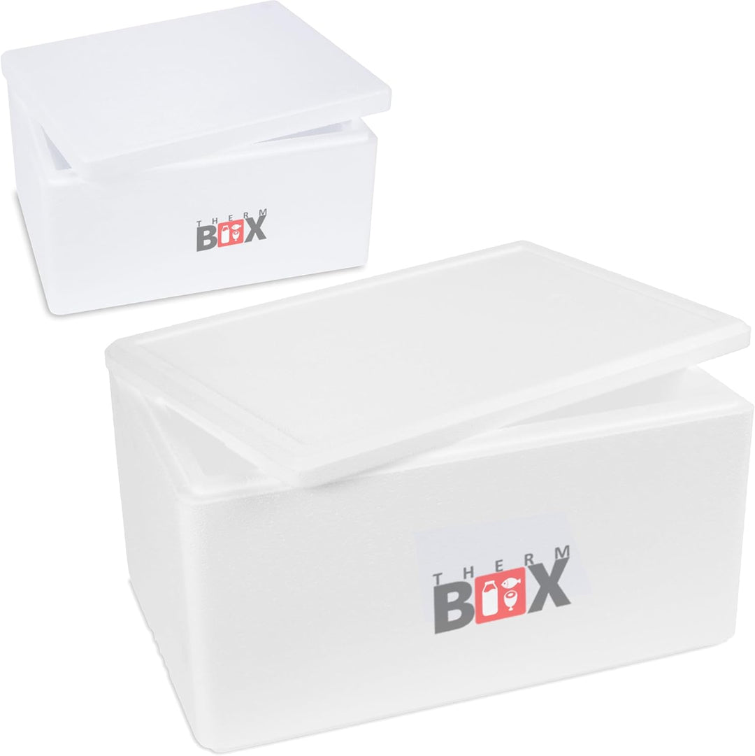 THERM BOX Styroporbox 37L bis 83L Verschiedene Grössen Isolierbox Thermobox Kühlbox Warmhaltebox Wie