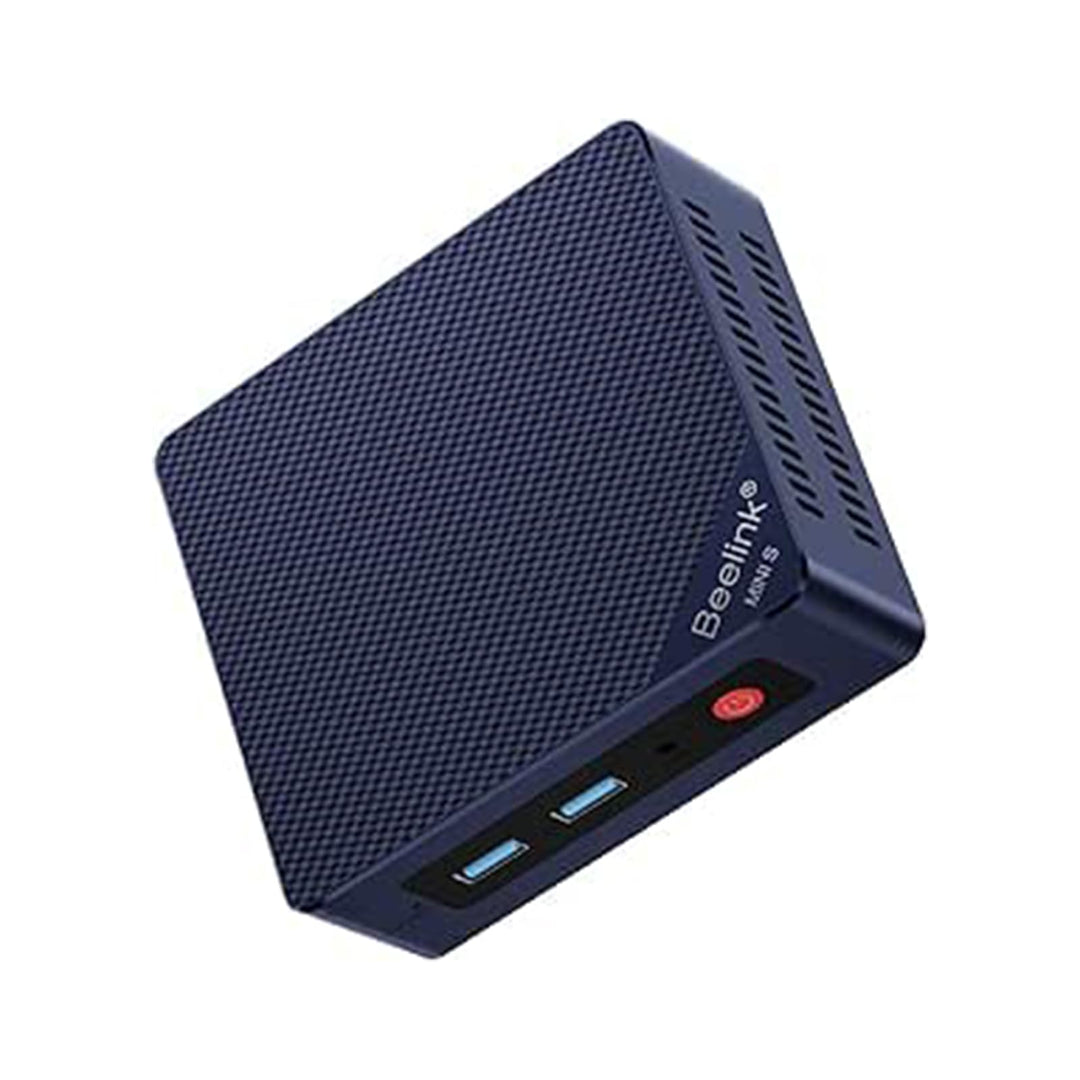 Beelink Mini PC, EQ12 Intel 12th Gen N100(bis zu 3.4GHz) 4C/4T, Mini Computer 16GB DDR5 RAM 500GB SS