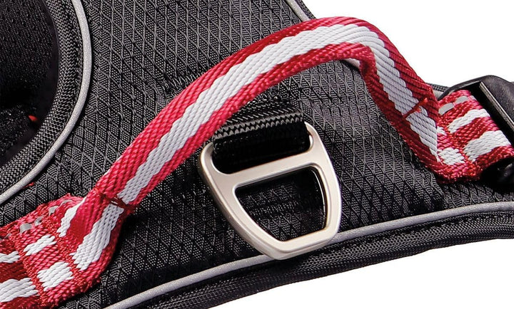 Wolters Geschirr Active Pro, Grösse:70-85 cm, Farbe:rot/schwarz