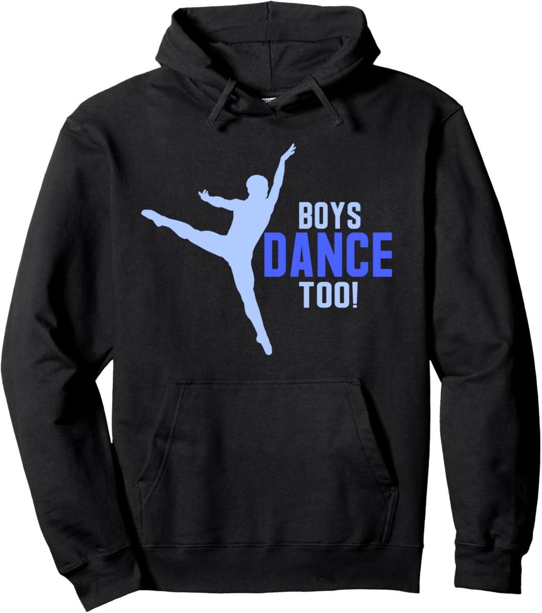 Jungs tanzen auch! Spitzen-Tänzer Pullover Hoodie