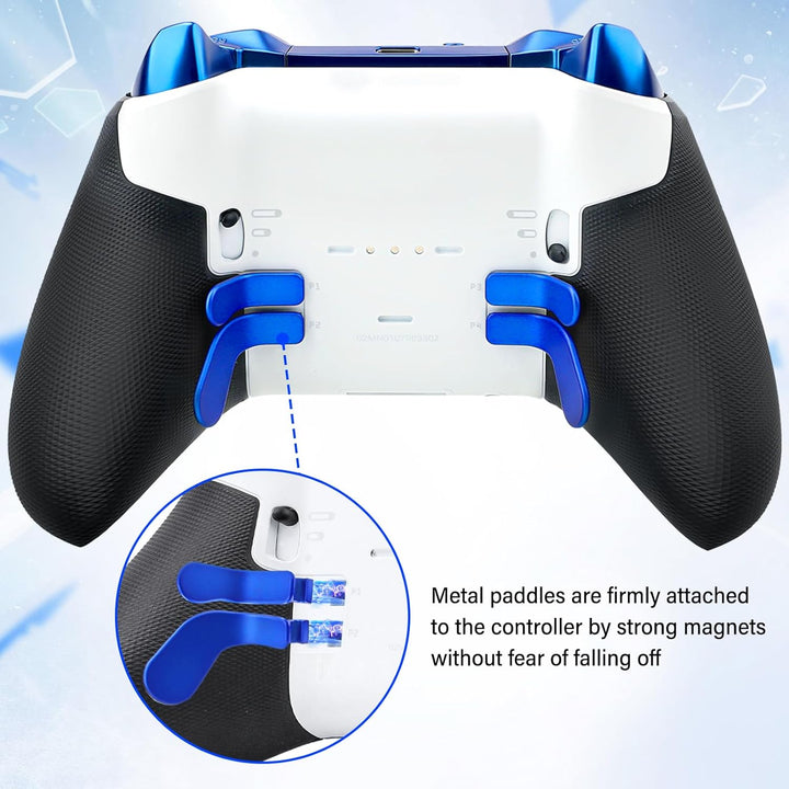 inRobert Replacement Thumbsticks for Xbox One Elite Series 2 Controller, Metal Magnetic joysticks Ac