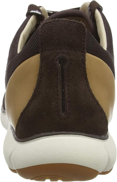 Geox Herren U Nebula A Sneaker, 41 EU Braun Brown C0013
