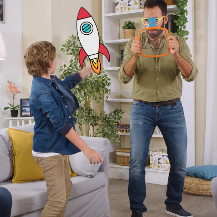 Play Fun NARILAPIZ- Family Game Werden Sie EIN Künstler mit Nur Ihre Nase und einen Filzstift Kinder