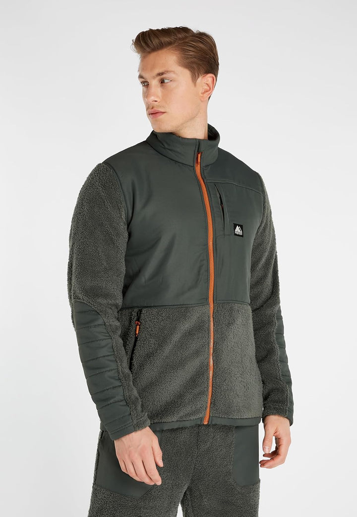 Protest Herren Oberteil Mit Durchgehendem Reissverschluss PRTMANITOBA XL Huntergreen, XL Huntergreen