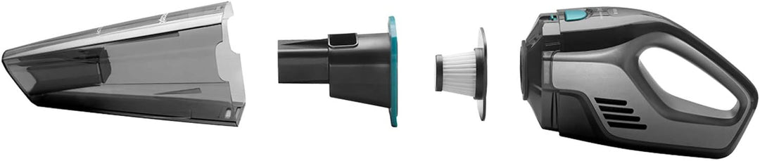 CONCEPT Hausgeräte VP4350 Handstaubsauger 7,4 V Wet and Dry Riser Concept, HEPA-Filter 12, 7,4 V, Sc