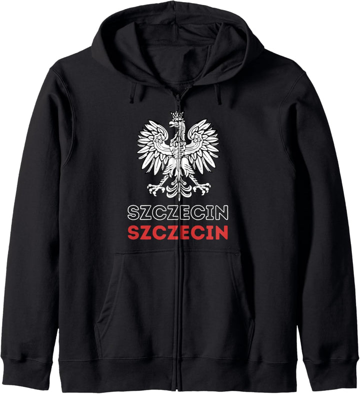 Szczecin Polska - Szczecin Polska - City Travel Souvenir Kapuzenjacke