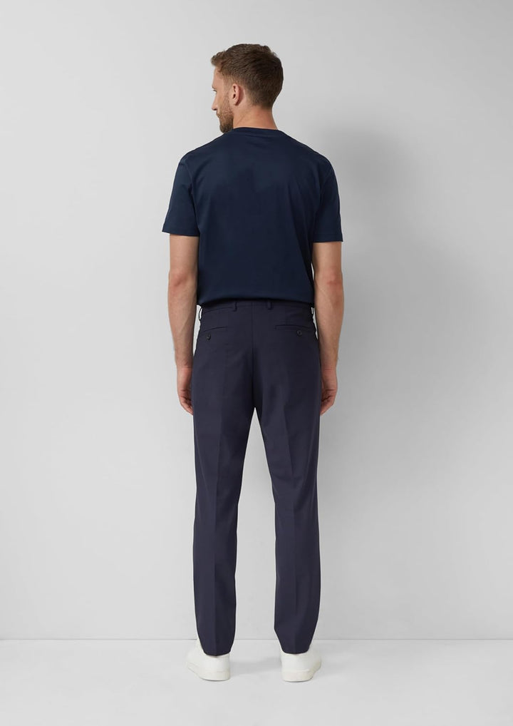 s.Oliver BLACK LABEL Herren Tuxedo-Hose 50 5952 Blau, 50 5952 Blau
