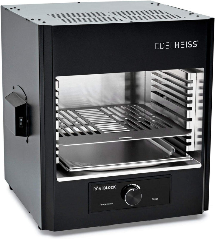 Elektro Oberhitzegrill Röstblock, 2 Infrarotbrenner, Grillfläche 30x28,5cm