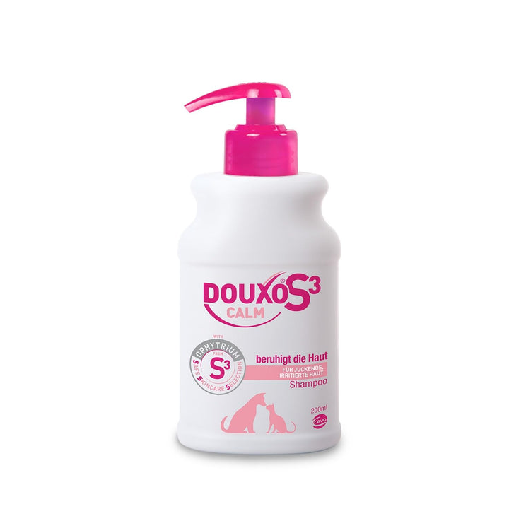 Douxo Ceva S3 Calm Shampoo - Shampoo für Hunde und Katzen - 200 ml Douxo Calm Shampoo - 200 ml, Doux
