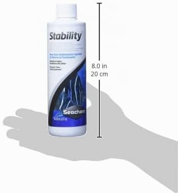 Seachem Stabilitätswasseraufbereitung Stability Tank Stabilization System 250 ml (1er Pack) Mehrfarb