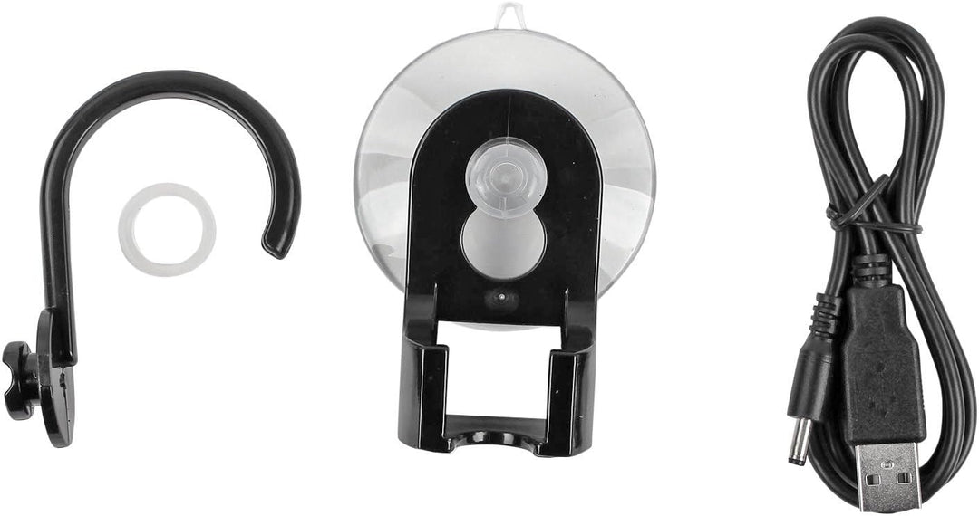 Akku Dusche Camping, 5 Volt USB, inkl. Tauchpumpe mit Filter, 2 Meter Schlauch, 60 cm USB-Ladekabel,