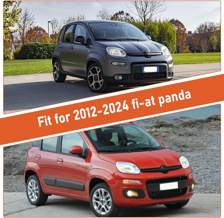 wasserdichte Autoabdeckung für FIAT Panda 2012-2024, 6 Schichten Outdoor Allwetter Vollgarage Sonne