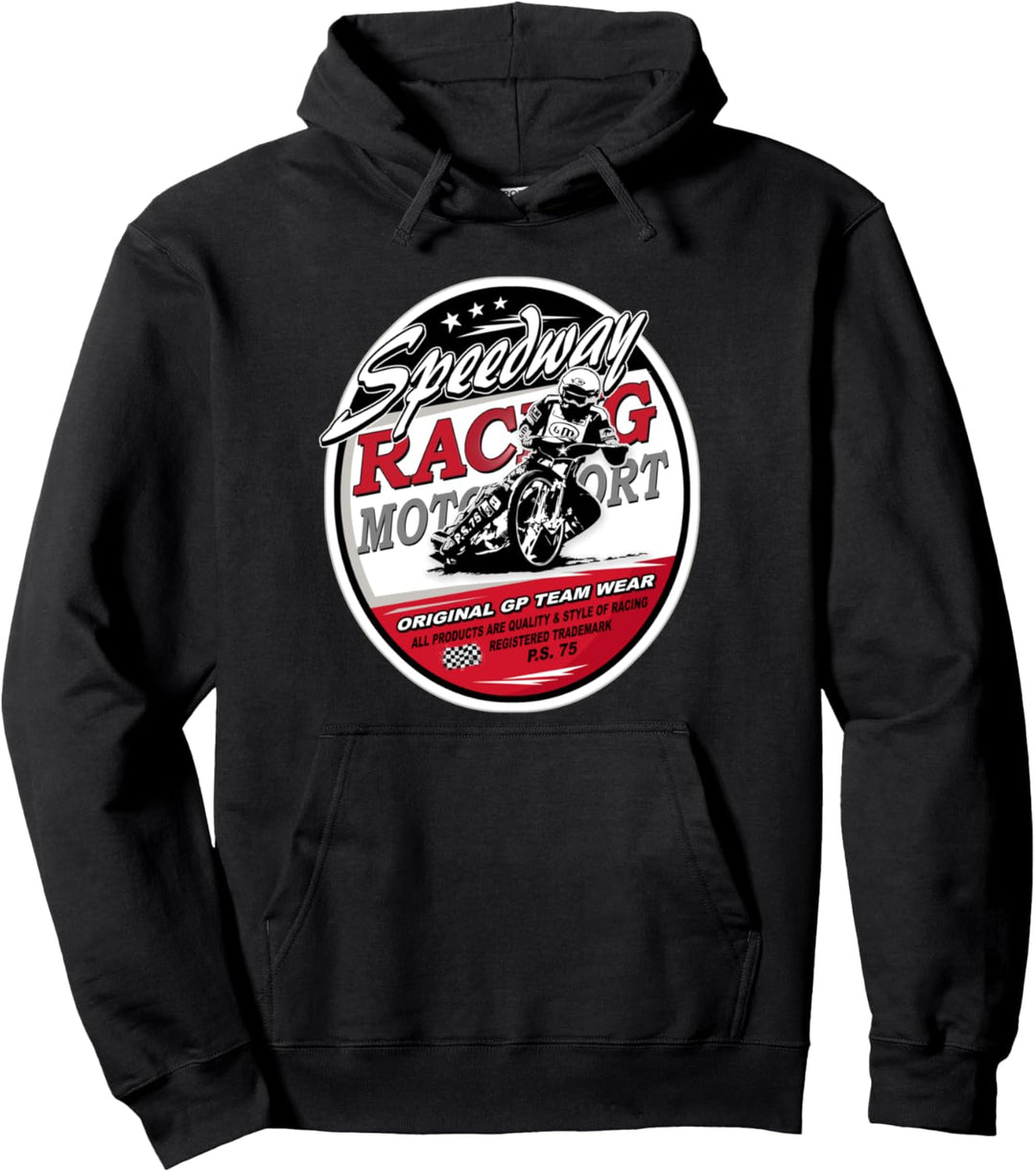 Speedway Bahnsport Motorradrennen Pullover Hoodie
