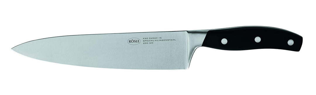 Rösle CUISINE Kochmesser, Hochwertiges Küchenmesser zum Schneiden von Fleisch, Fisch, Geflügel und G