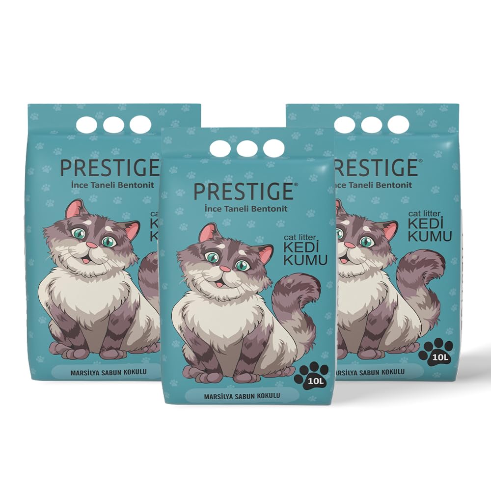 Prestige Katzenstreu - Geruchsneutralisierende Klumpstreu für Katzen - Staubfreies Katzenstreu - Nat
