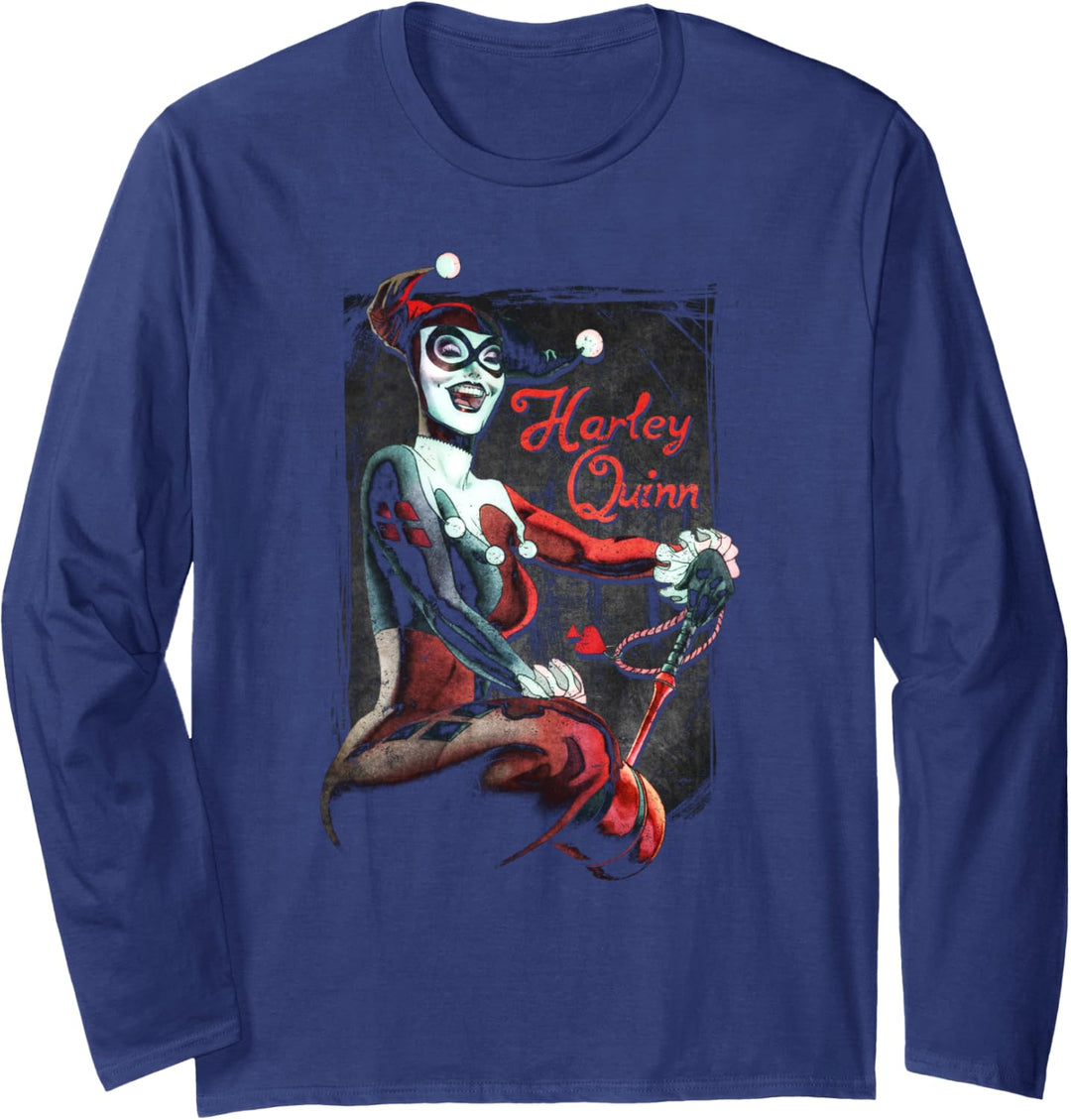 Harley Quinn Laugh it Up Langarmshirt