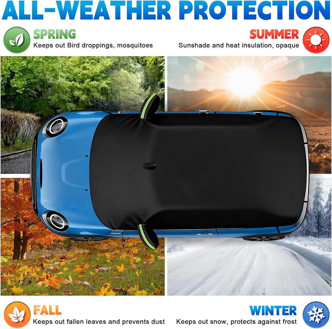 Autoabdeckung Wasserdicht Ersatz für Mini Cooper 3 Door 2000-2026 Mini Soft Top Convertible, Sonnenf