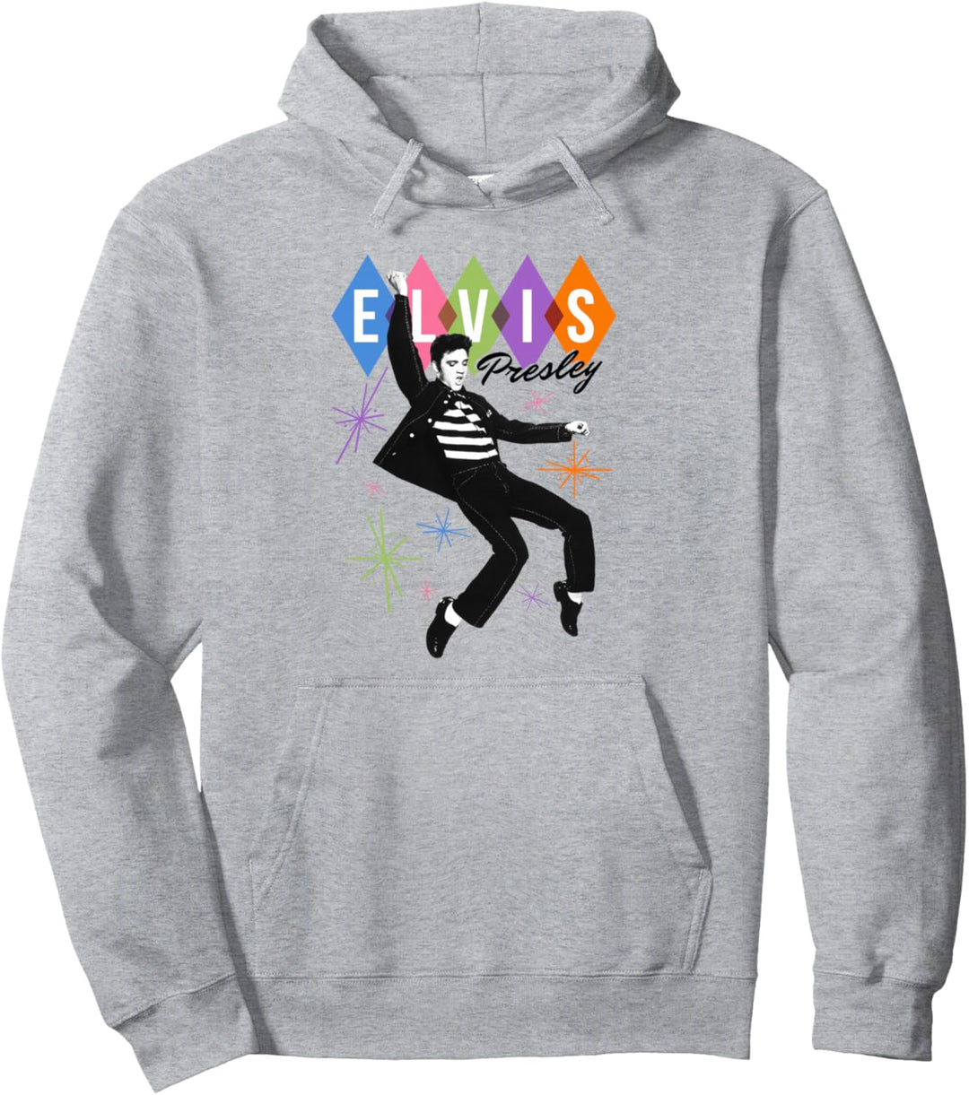 Elvis Presley Official Dancing Star Pullover Hoodie