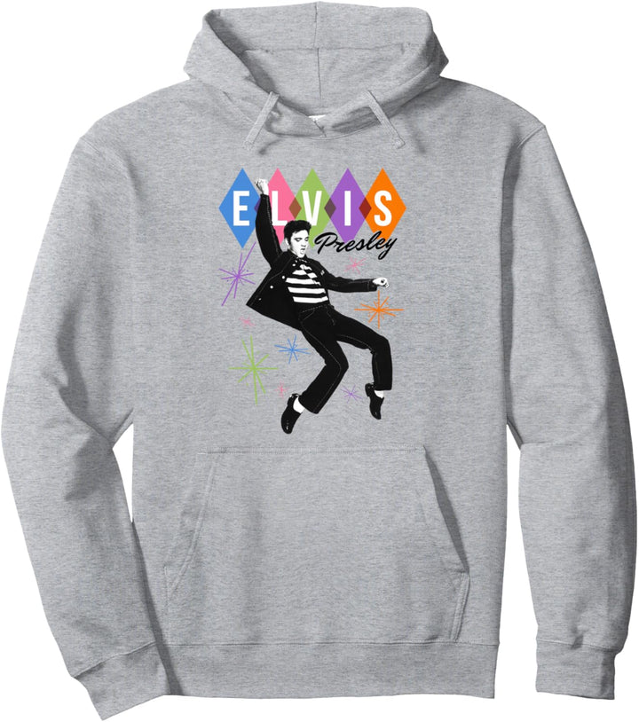 Elvis Presley Official Dancing Star Pullover Hoodie