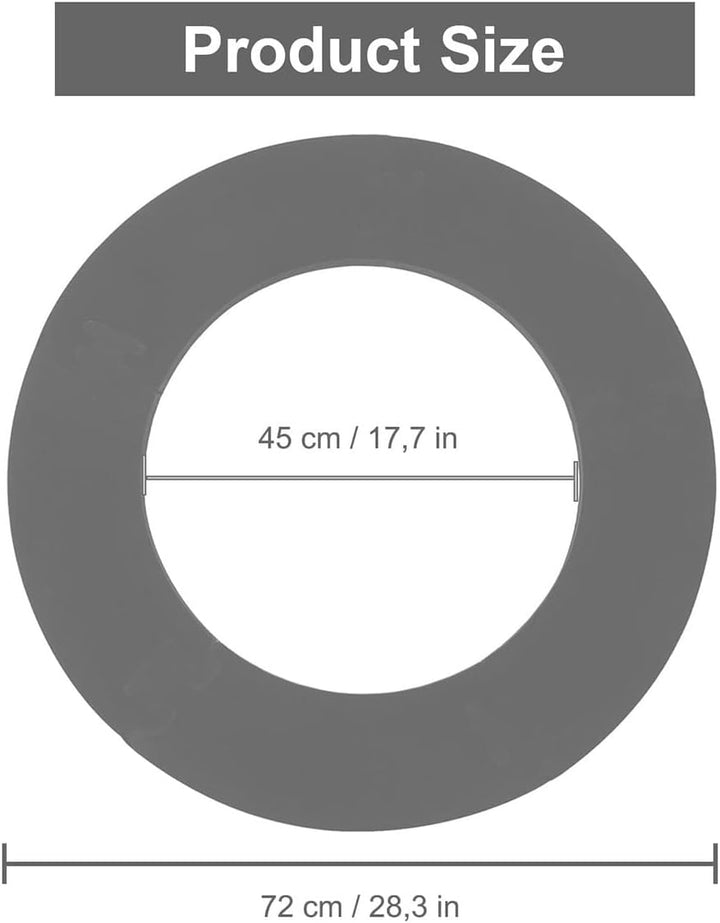 Dart Catchring Surround,Dartscheiben-Einfassung, Surround Auffangring,Dart Backboard,Besteht aus 5 T