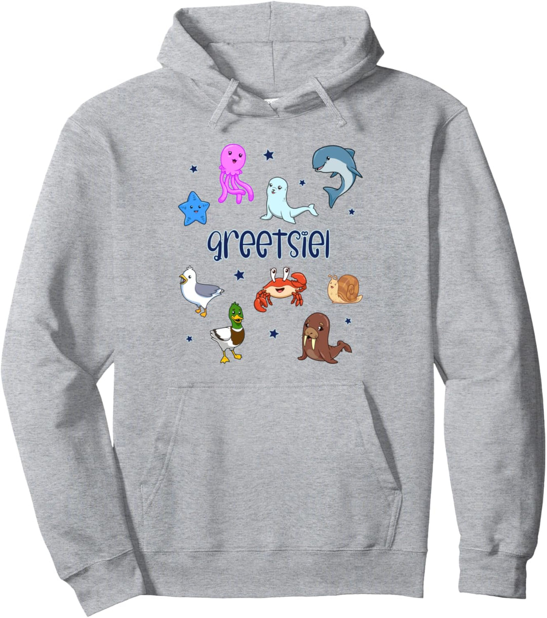 Tierwelt in Greetsiel Pullover Hoodie