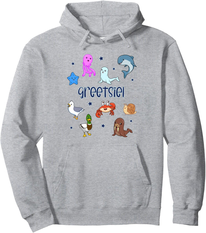 Tierwelt in Greetsiel Pullover Hoodie