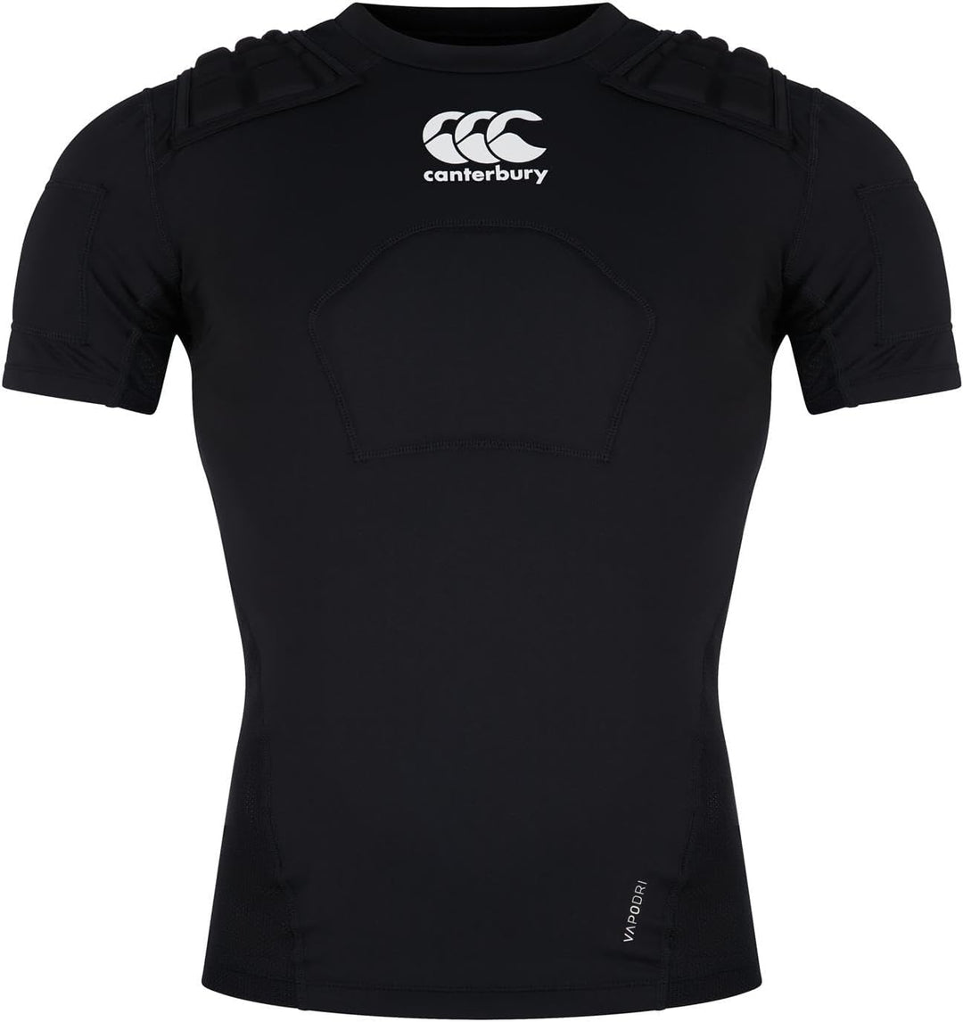 Canterbury CCC-pro-Schutz Rugby-Schutzweste L Schwarz/Weiss/Silber, L Schwarz/Weiss/Silber