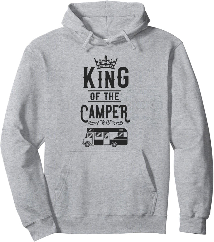 Camping King Of The Camper Wohnmobil Familie Wohnmobil Pullover Hoodie
