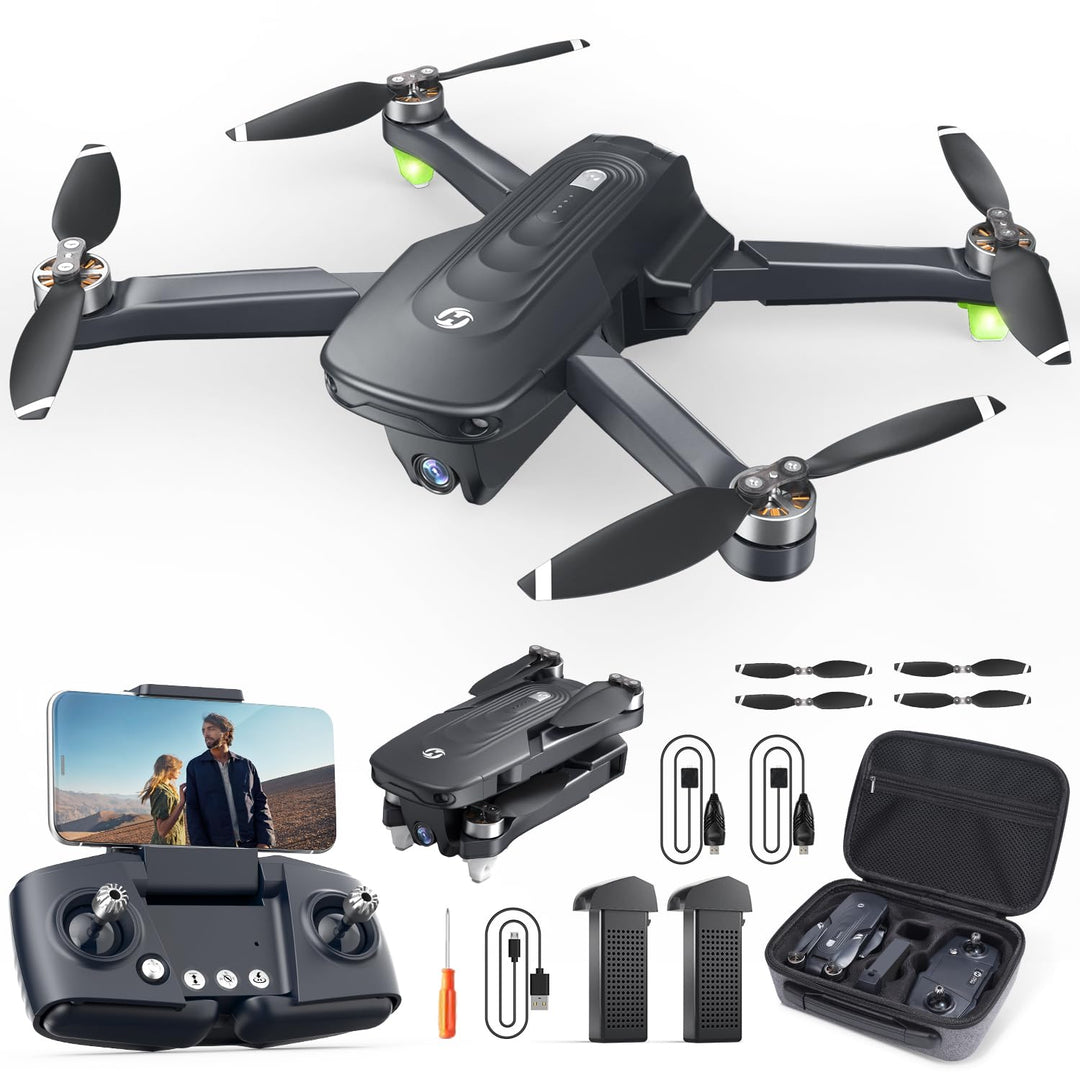 Holy Stone GPS Drohne mit 4K Kamera für Erwachsene, HS175D RC Quadcopter mit 46 Min. Lange Flugzeit,