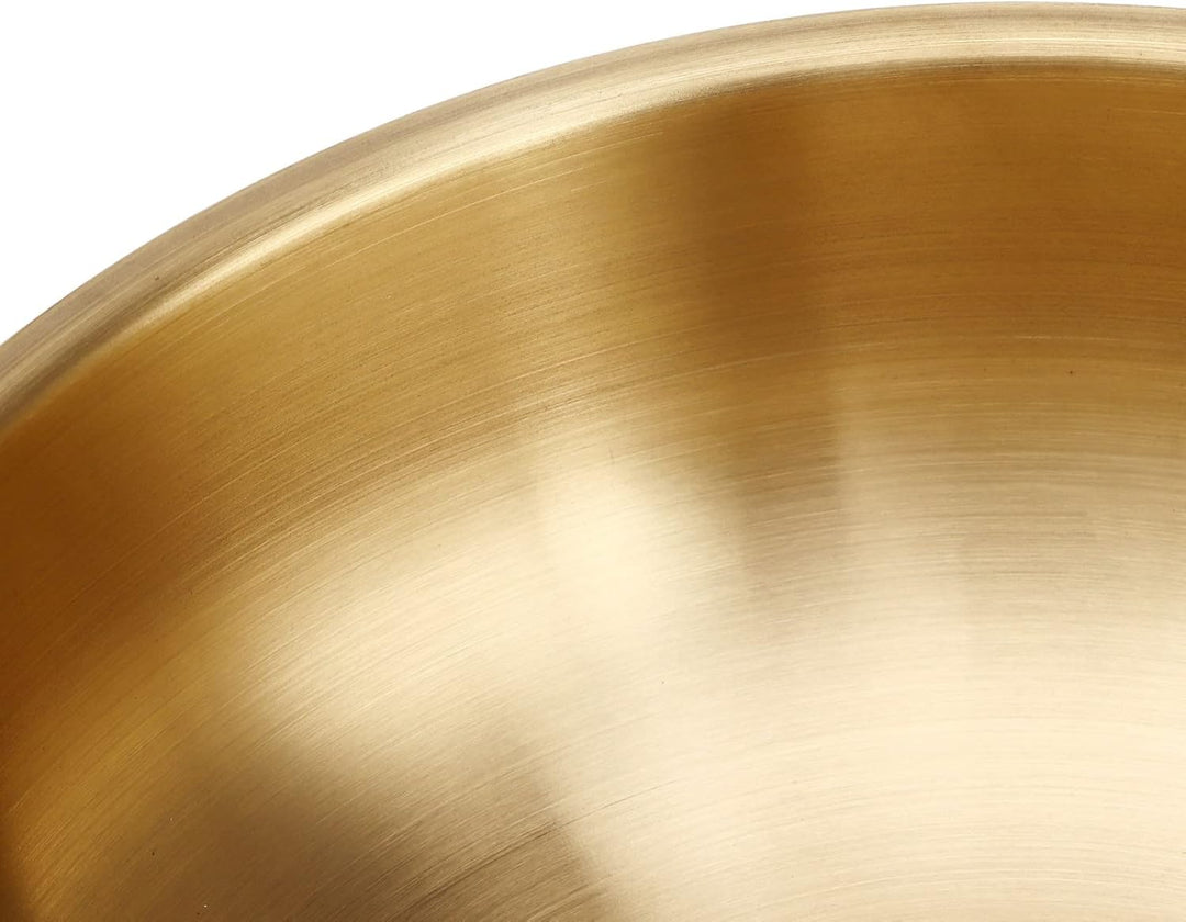Naroote Ramen-Topf, Koreanischer Ramen-Topf, Kompatibel mit Gasherd, Induktionsherd, Gold, Koreanisc