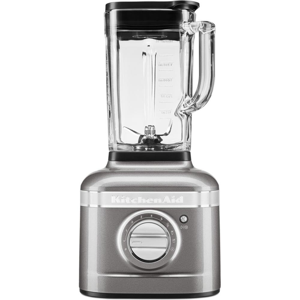 KitchenAid ARTISAN K400 Standmixer 5KSB4026EMS 1200W 1,4 Liter Medaillon Silber Medaillon Silber Sta