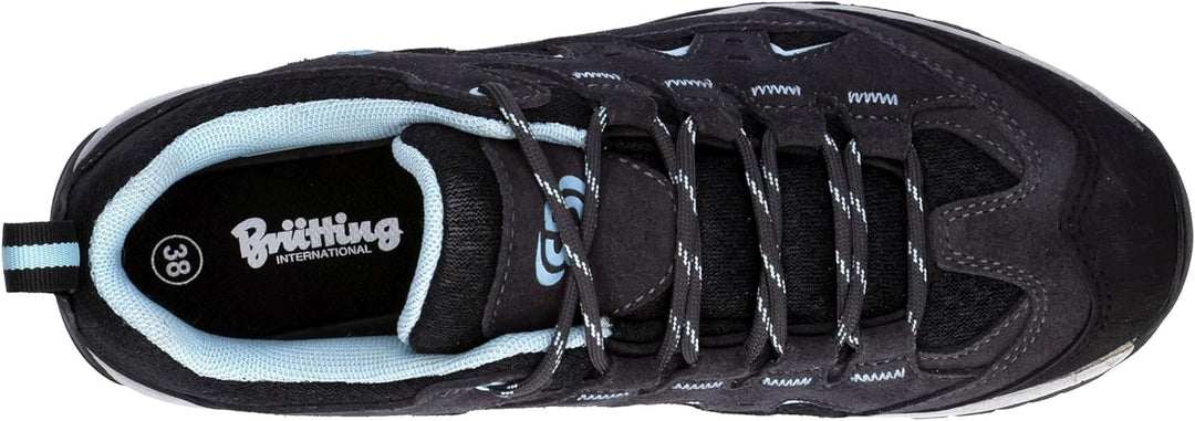 Brütting Unisex Mount Bear Low Traillaufschuhe 41 EU Anthrazit Blau, 41 EU Anthrazit Blau