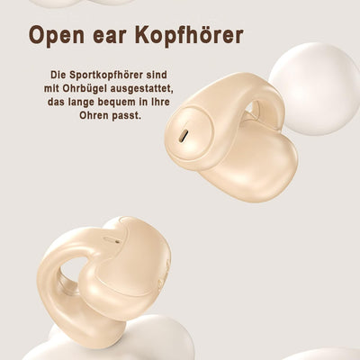 Open Ear Kopfhörer Bluetooth Luftleitung Knochenschall Sportkopfhörer wasserdicht Gym Kopfhörer Blue