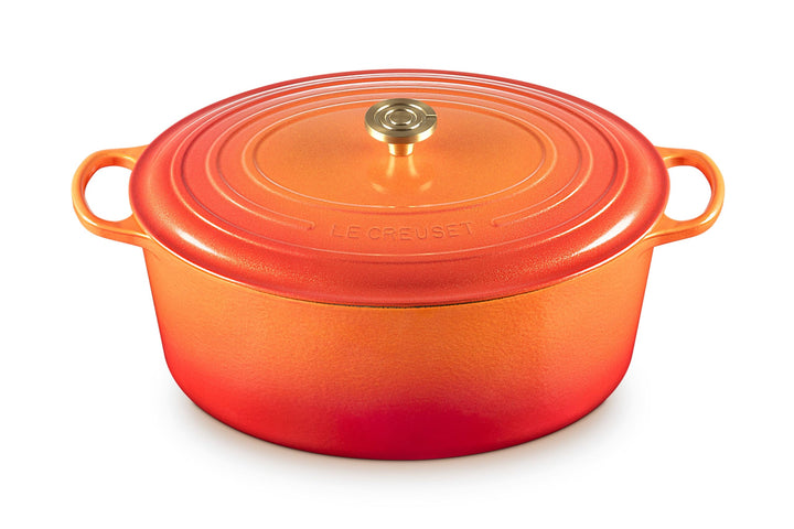Le Creuset Flamme Dorée Ovalkasserolle, 40 cm
