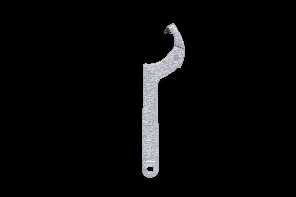 KS Tools 517.1313 Gelenk-Hakenschlüssel mit Zapfen, 32-76mm