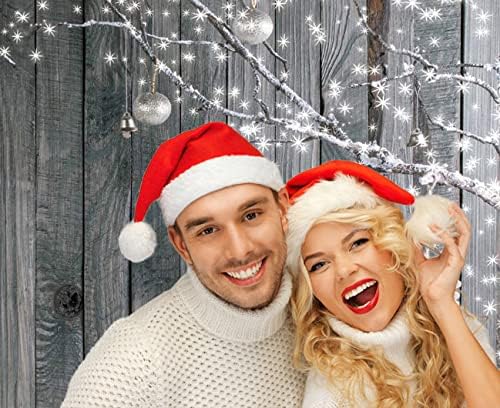 AIIKES 8x6FT Weihnachten Hintergrund Weihnachtsfotografie Hintergrund Weihnachten Foto Hintergrund U