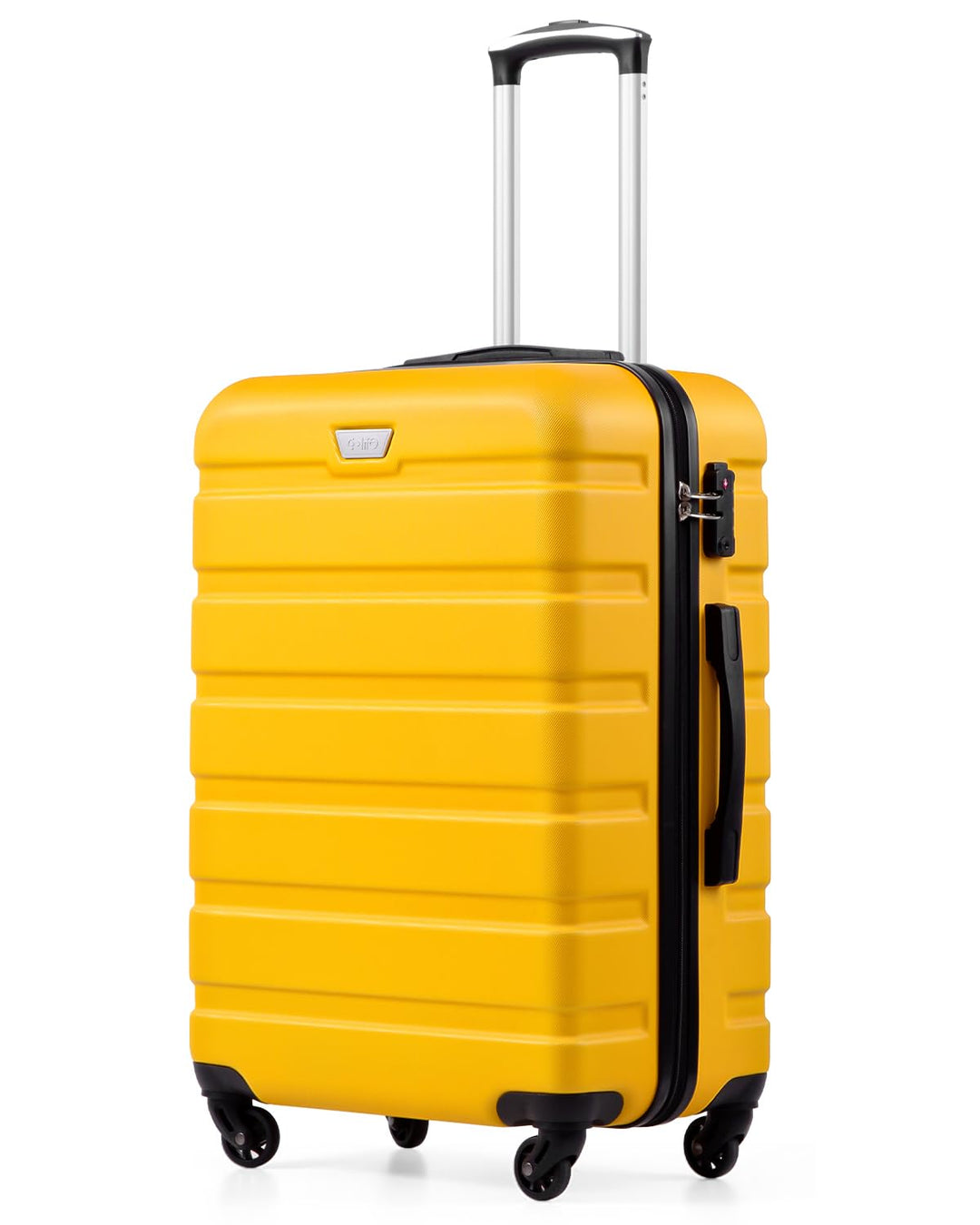 COOLIFE Hartschalen-Koffer Trolley Rollkoffer Reisekoffer ardschale Boardcase Handgepäck mit TSA-Sch