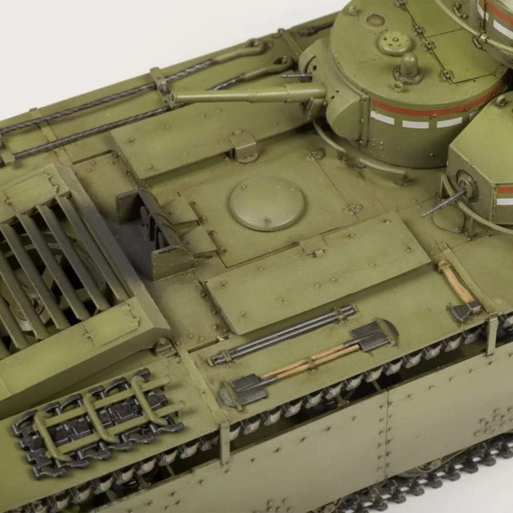 ZVEZDA 500783667 - 1:35 T-35 Heavy Soviet Tank, Modellbau, Bausatz, Standmodellbau, Modellbau, Bausa