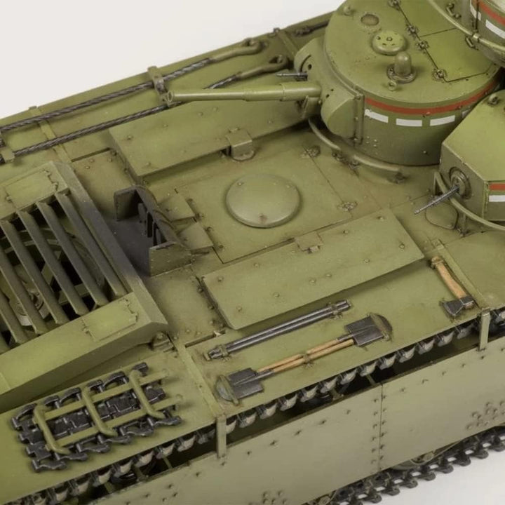 ZVEZDA 500783667 - 1:35 T-35 Heavy Soviet Tank, Modellbau, Bausatz, Standmodellbau, Modellbau, Bausa