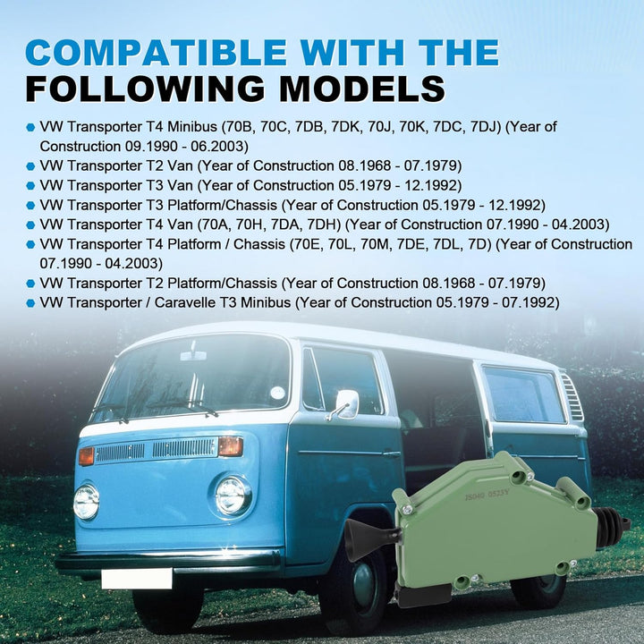 1 PCS Zentralverriegelung Türschloss Stellmotor 4-Polig passend für VW Transporter T4 Transporter MK