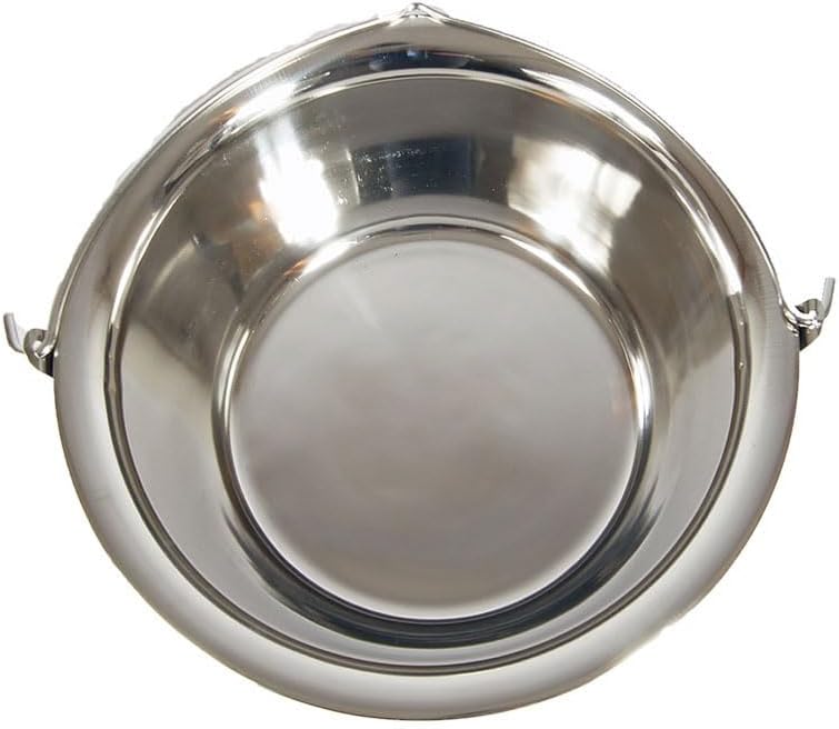 6L Gulaschkessel Topf aus Edelstahl ohne Deckel